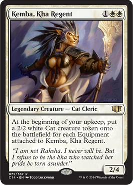 Kemba, Kha Regent (Commander 2014 Edition) Light Play