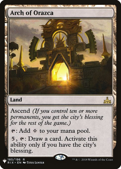 Arch of Orazca (Mystery Booster) Near Mint
