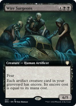 Wire Surgeons (Extended Art) (Commander: The Brothers' War) Light Play