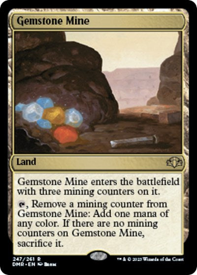 Gemstone Mine (Dominaria Remastered) Near Mint