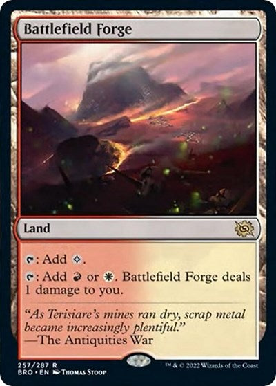 Battlefield Forge (The Brothers' War) Light Play Foil