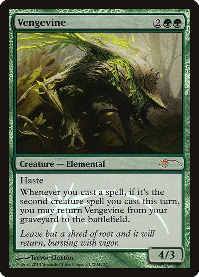 Vengevine (Promos: WMCQ) Near Mint Foil