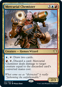 Mercurial Chemister (Commander 2020 Ikoria) Light Play
