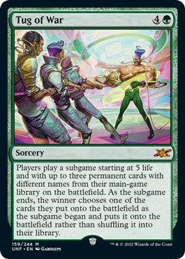 Tug of War (Unfinity) Near Mint Foil