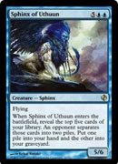 Sphinx of Uthuun (Duel Decks: Venser vs Koth) Light Play