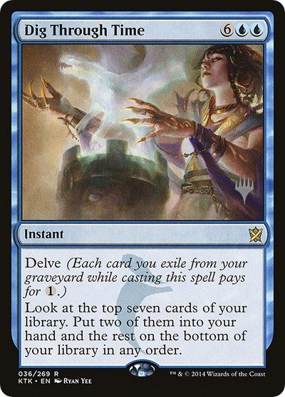 Dig Through Time (Promo Pack: Zendikar Rising) Near Mint