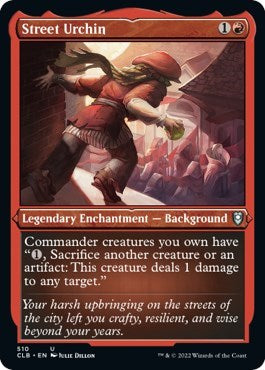 Street Urchin Etched Foil|1|0|0.00