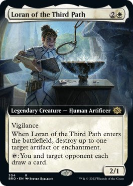 Loran of the Third Path (Extended Art) (The Brothers' War) Near Mint Foil