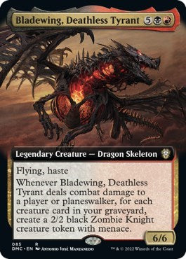 Bladewing, Deathless Tyrant (Extended Art) (Commander: Dominaria United) Near Mint