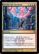 Invoke the Firemind (Duel Decks: Izzet vs Golgari) Medium Play