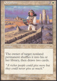 Oblation (Onslaught) Near Mint