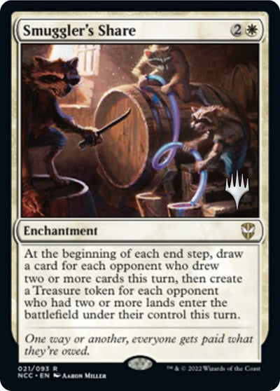 Smuggler's Share (Promo Pack: Streets of New Capenna) Light Play Foil