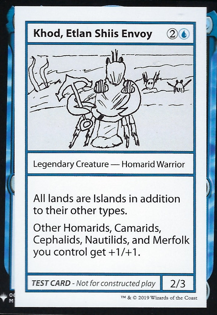 Khod, Etlan Shiis Envoy (Mystery Booster Test Print) Near Mint