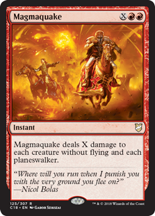 Magmaquake (Commander 2018) Near Mint