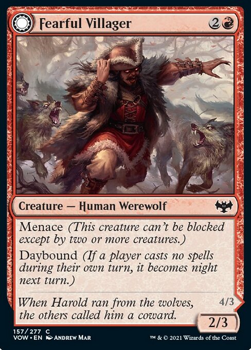 Fearful Villager Fearsome Werewolf|7|0|0.00