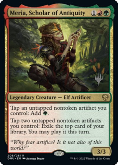 Meria, Scholar of Antiquity (Promo Pack: Dominaria United) Near Mint Foil
