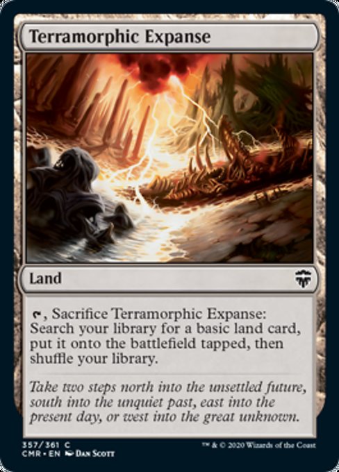 Terramorphic Expanse (Commander Legends) Light Play Foil