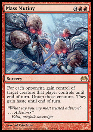 Mass Mutiny (Planechase 2012) Near Mint