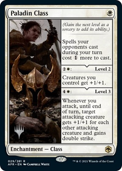 Paladin Class (Promo Pack: Adventures in the Forgotten Realms) Light Play