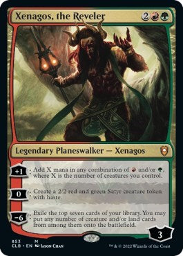 Xenagos, the Reveler (Commander Legends: Battle for Baldur's Gate) Near Mint