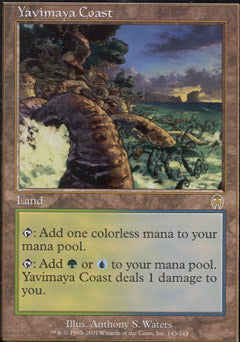 Yavimaya Coast (Apocalypse) Light Play Foil