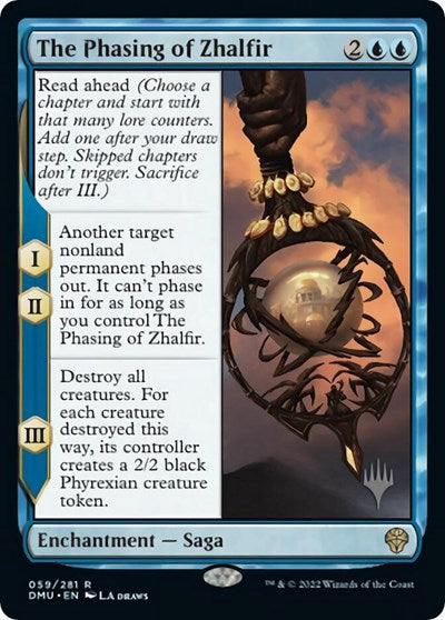 The Phasing of Zhalfir (Promo Pack: Dominaria United) Near Mint Foil