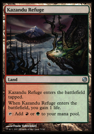 Kazandu Refuge (Duel Decks: Heroes vs Monsters) Near Mint
