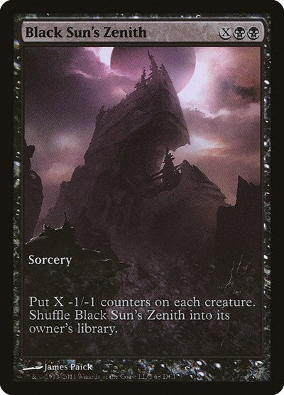 Black Sun's Zenith (Promos: Game Day and Store Championship) Light Play Foil