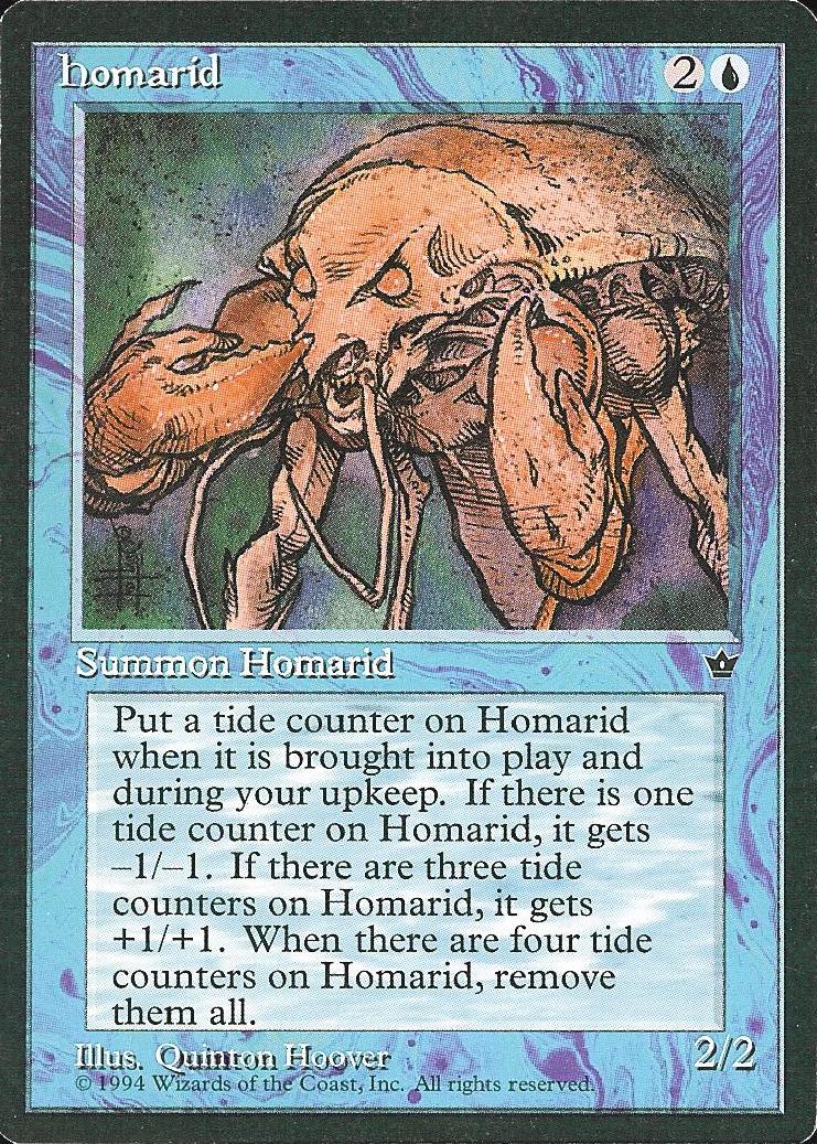 Homarid (1) (Fallen Empires) Medium Play