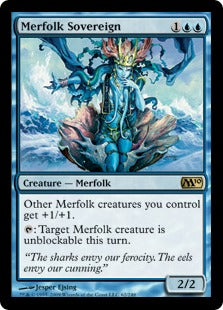 Merfolk Sovereign (Magic 2010 Core Set) Heavy Play