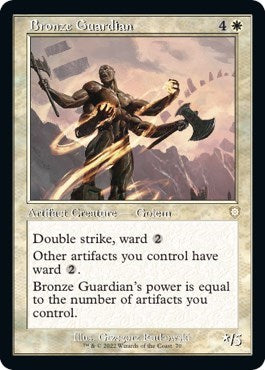Bronze Guardian (Commander: The Brothers' War) Near Mint