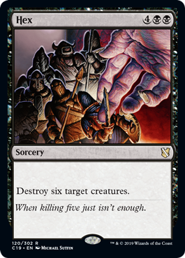 Hex (Commander 2019) Medium Play