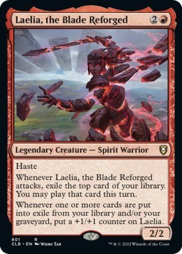 Laelia, the Blade Reforged (Commander Legends: Battle for Baldur's Gate) Near Mint