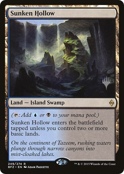 Sunken Hollow (Promo Pack: Kaldheim) Near Mint