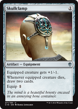 Skullclamp (Commander 2016 Edition) Light Play
