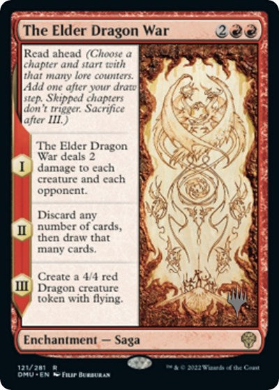 The Elder Dragon War (Promo Pack: Dominaria United) Light Play Foil