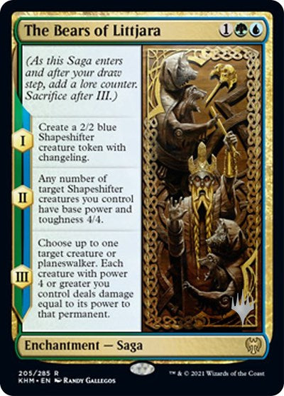 The Bears of Littjara (Promo Pack: Kaldheim) Light Play