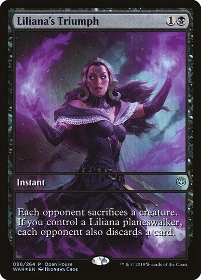 Liliana's Triumph (Promos: Open House) Light Play Foil