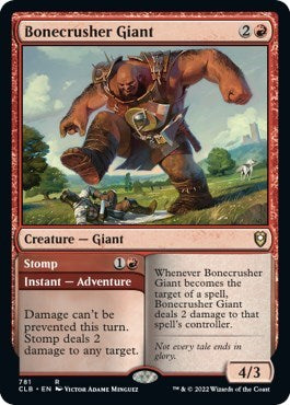 Bonecrusher Giant (Commander Legends: Battle for Baldur's Gate) Light Play