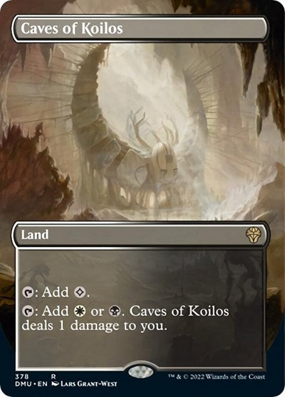 Caves of Koilos (Borderless) (Dominaria United) Near Mint
