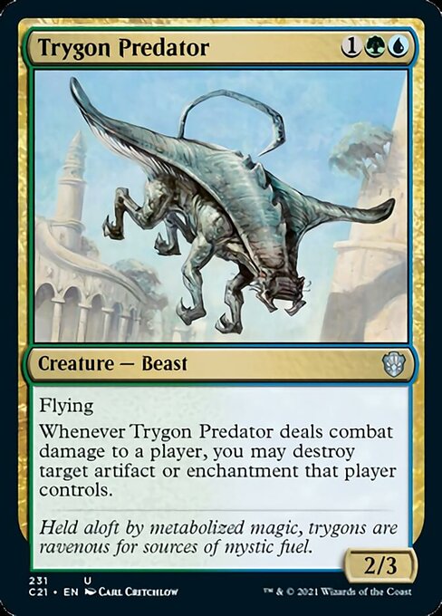Trygon Predator (Commander 2021 Strixhaven) Near Mint