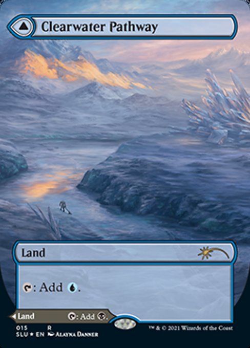 Clearwater Pathway (Secret Lair) Near Mint Foil