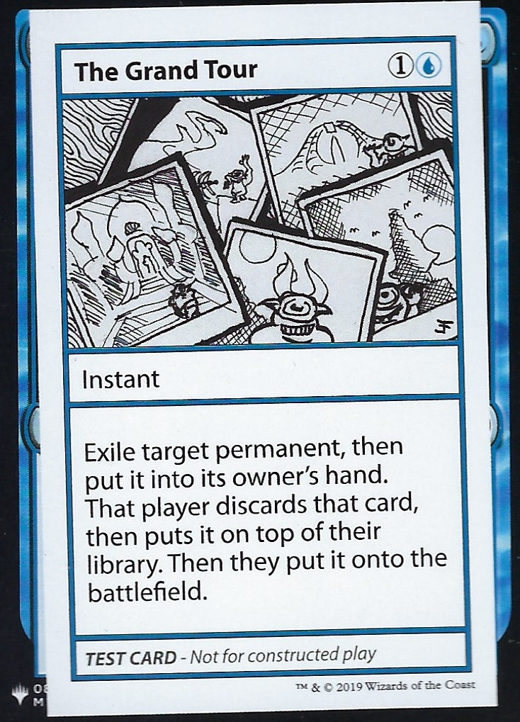 The Grand Tour (Mystery Booster Test Print) Near Mint