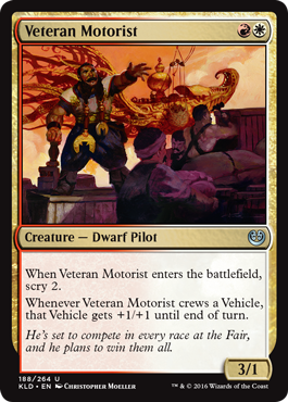 Veteran Motorist (Kaladesh) Medium Play