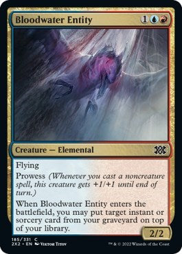 Bloodwater Entity (Double Masters 2022) Light Play Foil