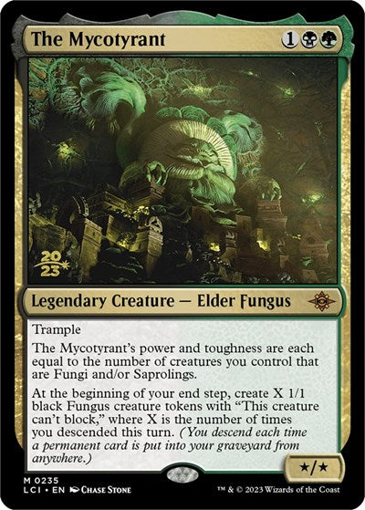 The Mycotyrant (Promos: Prerelease Cards) Light Play Foil