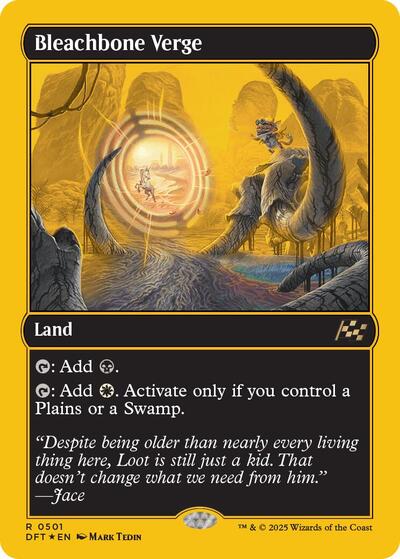 Bleachbone Verge (First-Place Foil) (Aetherdrift) Near Mint Foil
