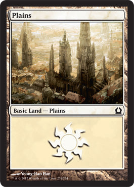 Plains (251) (Return to Ravnica) Light Play