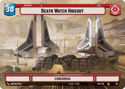 Death Watch Hideout // Shield (Hyperspace) (Shadows of the Galaxy) Near Mint