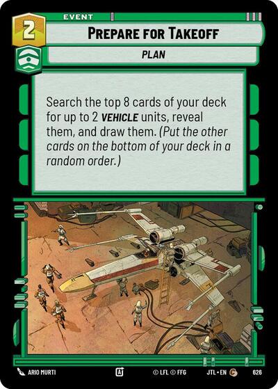 Prepare for Takeoff (Foil) (Jump to Lightspeed) Near Mint Foil